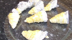 Petit cornet à garnir