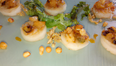 Noix de St Jacques à la façon Cathy