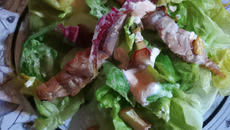 Salade de poulet au bacon