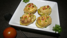 Petites pommes de terre en amuse-bouche