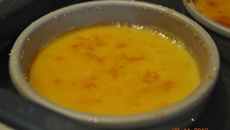 Crème brûlée fondante à la vanille
