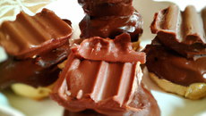Bouchées chocolat et tahiné