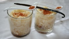 Riz au lait gourmand au sucre vanillé