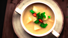 Soupe poireaux pomme de terre