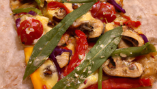 Pizza aux 2 légumes