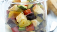 Escabeche de légumes du soleil au reblochon de savoie