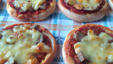 Les mini pizza de delou