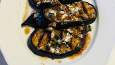 Aubergine à l'ail