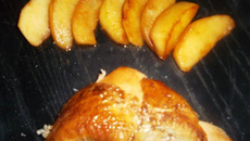 Pintade aux pommes et aux épices