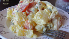 Piémontaise légère à la sauce Piccalilli