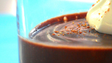 Crème au chocolat et aux épices