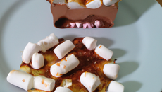 Mousse au chocolat et chamallows