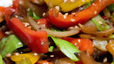 Poivrons à l'oriental