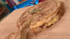 Tourte saumon et poireaux