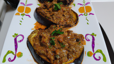 Aubergines à l'étouffée