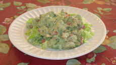 Salade de crevettes et d'avocat