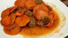 Tajine de bœuf aux patates douces