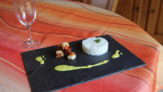 Brochette de saint jacques à la plancha