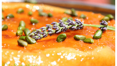 Tatin d'abricot et lavande