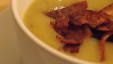 Velouté onctueux de poireaux