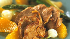 Médaillon de porc à l'orange