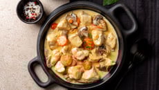 Blanquette de poulet au Cookeo