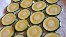Rafraichissant de courgettes
