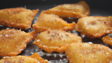 Ravioli frit de Coulommiers