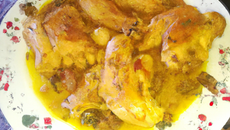 Cari d'anton au poulet