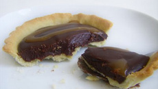 Tartelette chocolat-caramel