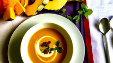 Velouté de potiron crémeux