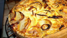 Tarte franc-comtoise à la cancoillotte