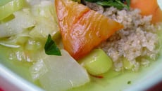 Soupe argentine au quinoa