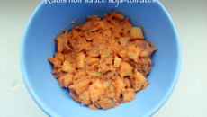 Radis noir sauce soja-tomates