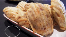 Madeleines saumon fumé et noisettes