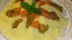 Couscous au lait caillé