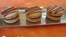 Macarons praliné à la ganache pralinoise