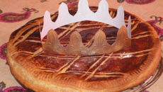 Galette des rois à l'amande amère