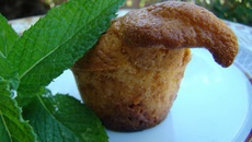 Muffins chocolat blanc et grosses noisettes