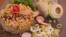 Tartare de thon au boulgour