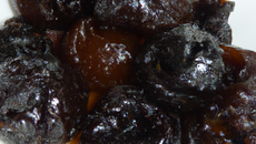 Pruneaux au lard sucré-salé