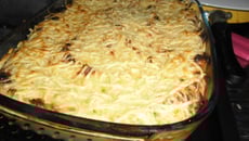 Hachis parmentier de l'étudiant