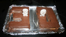 Gâteau au petit brun et chocolat