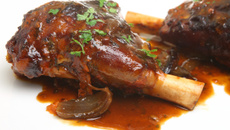 Souris d'agneau confite facile