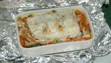 Dos de Cabillaud en Papillote