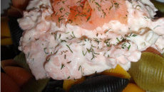 Pâtes aux saumons