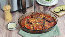 Aubergines parmigiana au Air Fryer