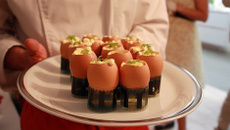 Œufs brouillés à la truffe blanche version siphon