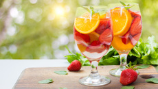 Eaux aromatisées maison