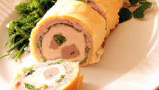 Gâteau roulé au thon
